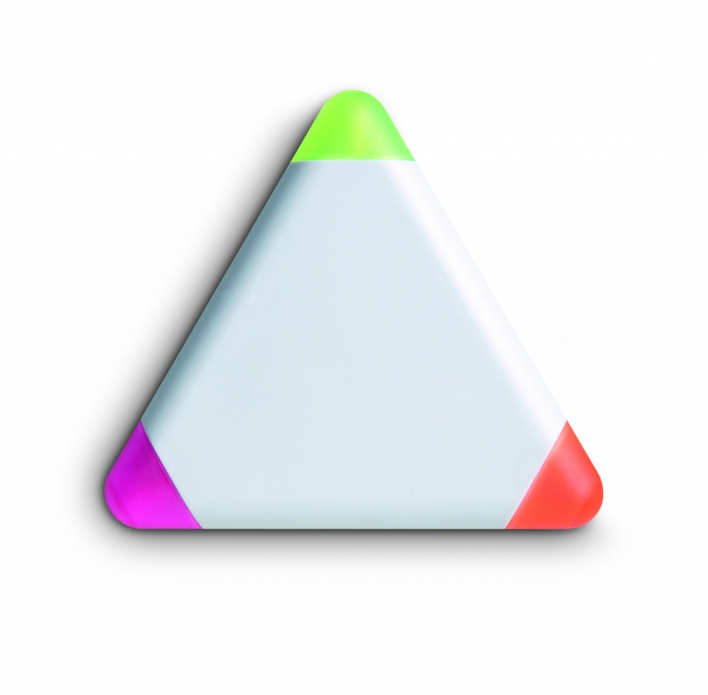 Logotrade promotional gift image of: Triangular highlighter