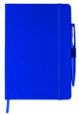 Logotrade promotional products photo of: A5 notebook with pen 72 lined