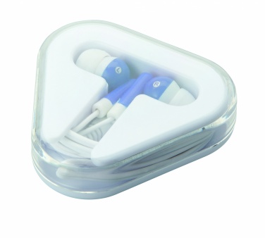 Logo trade business gifts image of: Earphones in PS case