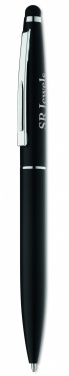Logotrade promotional merchandise image of: Twist type pen w stylus top