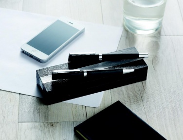Logotrade corporate gift picture of: Pen and roller in paper box