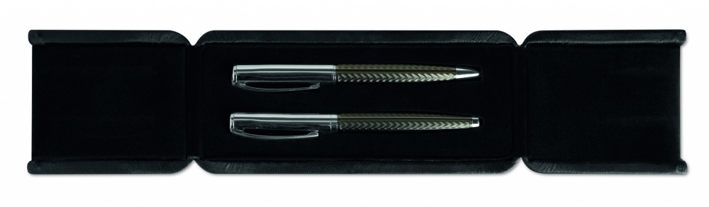 Logo trade promotional items image of: Ball pen set in box