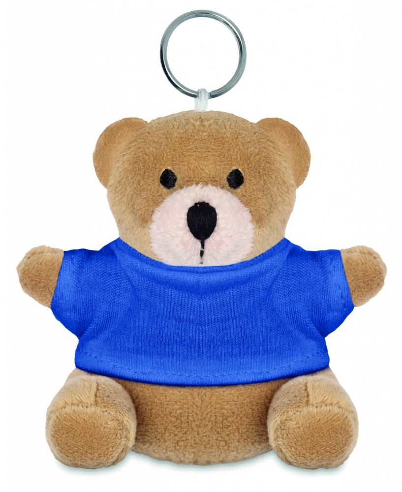 Logo trade promotional items picture of: Teddy bear key ring FINLAND