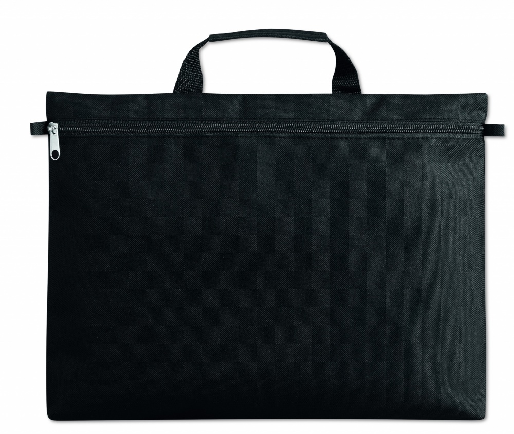 Logo trade corporate gifts image of: 600D polyester document bag