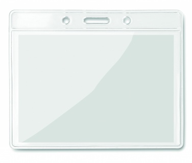Logo trade corporate gifts picture of: Transparent badge 10cmx8cm