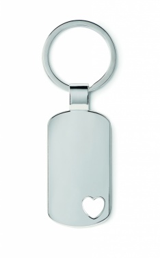 Logotrade promotional products photo of: Key ring with heart detail Jūrmala