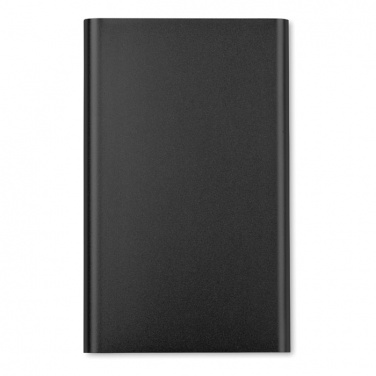 Logo trade advertising product photo of: Flat power bank 4000 mAh