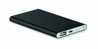 Logotrade promotional items photo of: Flat power bank 4000 mAh