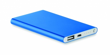 Logotrade promotional merchandise picture of: Flat power bank 4000 mAh