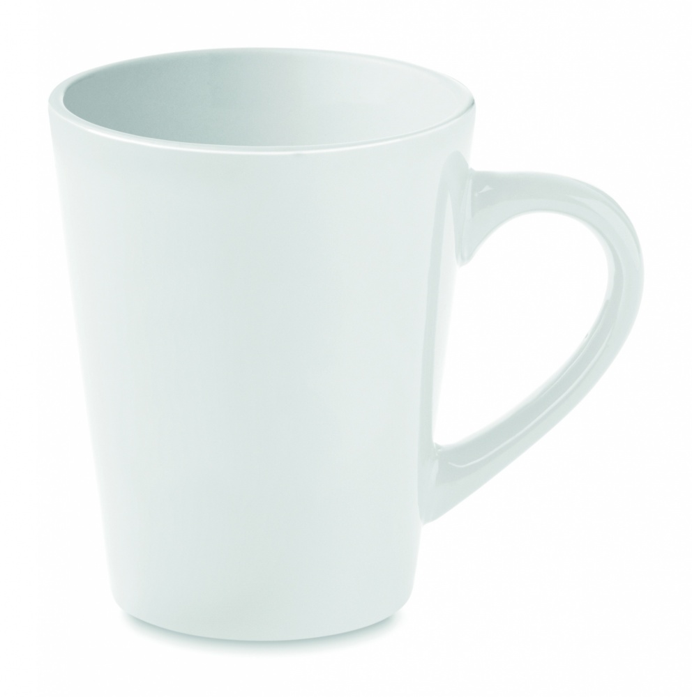 Logo trade business gifts image of: Ceramic coffee mug 180 ml