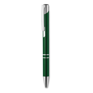 Logotrade promotional products photo of: Push button aluminium pen BERN