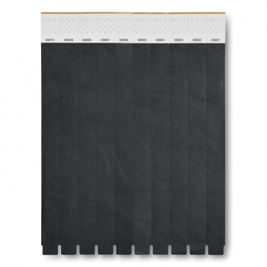 Logo trade advertising product photo of: One sheet of 10 wristbands