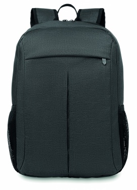 Logo trade advertising products image of: Backpack in 360d polyester
