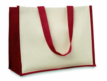 Logotrade promotional items photo of: Jute and canvas shopping bag