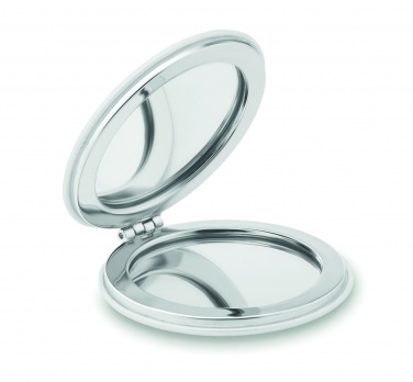 Logo trade promotional gift photo of: Round PU mirror
