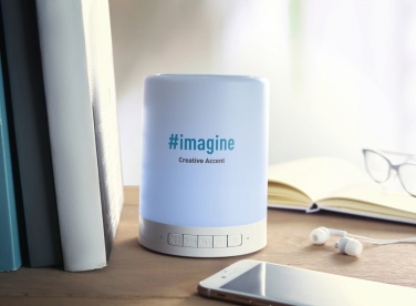 Logo trade promotional merchandise photo of: Touch light wireless speaker