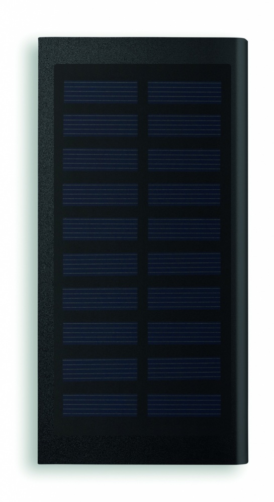 Logotrade promotional items photo of: Solar power bank 8000 mAh