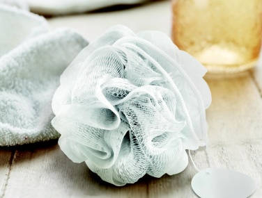 Logo trade corporate gifts image of: Shower puff