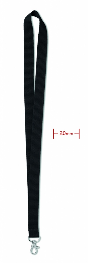 Logotrade promotional item image of: Lanyard 20 mm