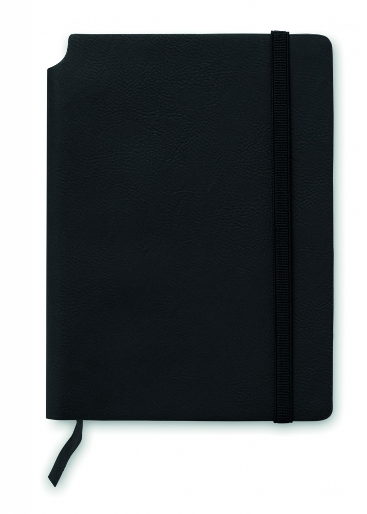 Logotrade promotional giveaway image of: notebook 80 lined sheets