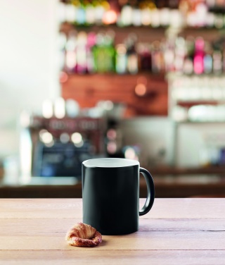 Logotrade corporate gift picture of: Dark sublimation mug 300ml