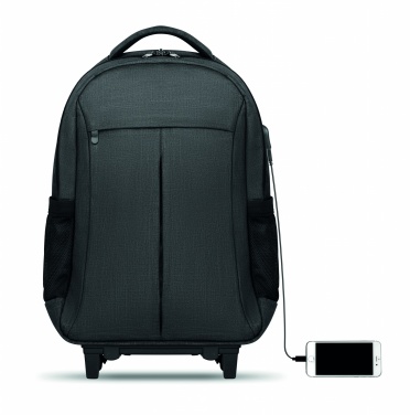 Logo trade promotional merchandise picture of: Trolley backpack in 360D