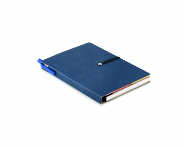 Logo trade advertising products picture of: Notebook w/pen & memo pad