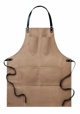 Logo trade promotional products image of: Apron in leather