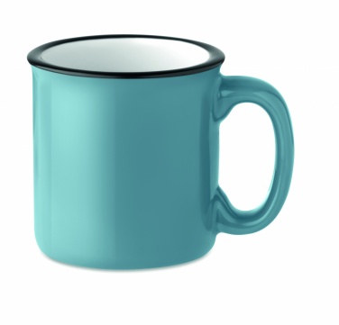 Logo trade business gifts image of: Ceramic vintage mug 240 ml