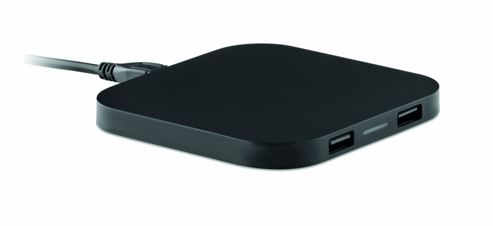 Logo trade corporate gift photo of: Wireless charging pad 5W