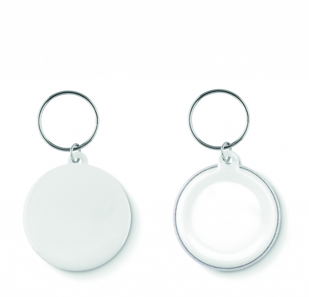 Logotrade promotional giveaway image of: Small pin button key ring Tukums