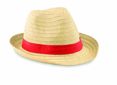 Logo trade promotional merchandise photo of: Paper straw hat