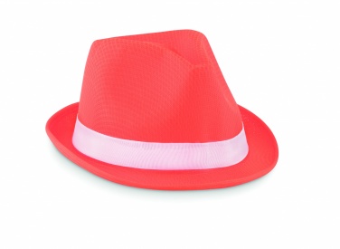 Logo trade corporate gifts image of: Coloured polyester hat