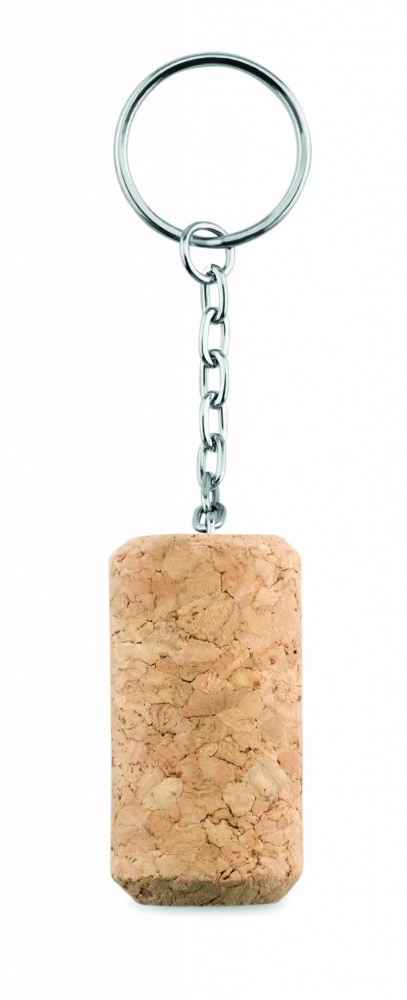 Logotrade corporate gift picture of: Wine cork key ring Sigulda