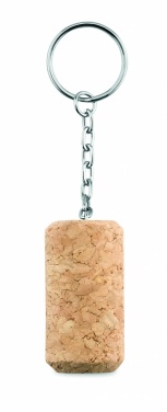 Logotrade promotional giveaway picture of: Wine cork key ring Sigulda