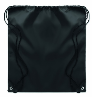 Logo trade promotional products image of: 190T RPET drawstring bag