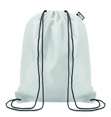 Logo trade promotional merchandise picture of: 190T RPET drawstring bag