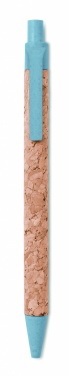 Logotrade promotional product image of: Cork/ Wheat Straw/ABS ball pen