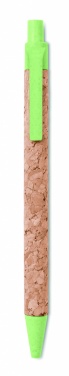 Logo trade promotional product photo of: Cork/ Wheat Straw/ABS ball pen