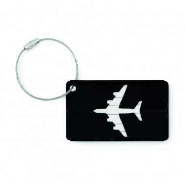 Logo trade promotional product photo of: Aluminium luggage tag
