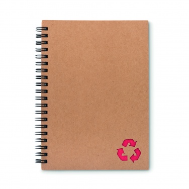 Logotrade promotional giveaway image of: Mineral paper notebook 70 line
