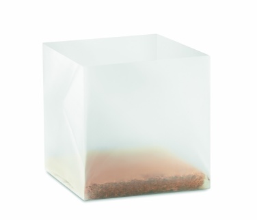 Logo trade business gift photo of: Compost with seeds "BASIL"
