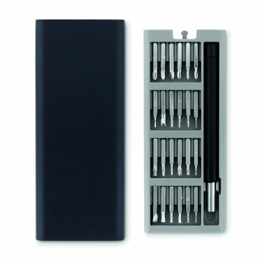 Logo trade corporate gifts picture of: 24 screwdriver set in case