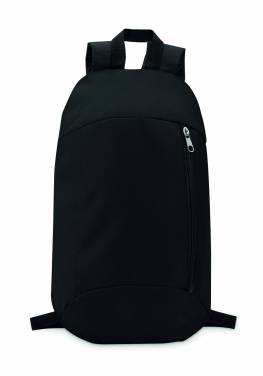 Logo trade promotional giveaways image of: Backpack with front pocket