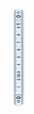Logo trade promotional gifts picture of: Folding ruler 1m