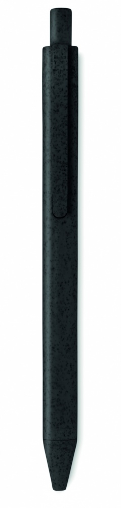 Logo trade promotional merchandise photo of: Wheat Straw/ABS push type pen