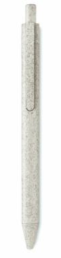 Logotrade promotional merchandise image of: Wheat Straw/ABS push type pen