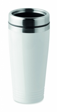Logo trade promotional giveaways picture of: Double wall travel cup