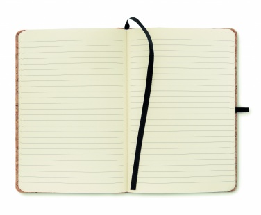 Logotrade business gift image of: A5 cork notebook 96 lined