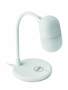 Logotrade business gift image of: Wireless charging lamp speaker